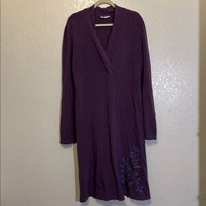 Bryn Walker Purple Midi Dress GUC L